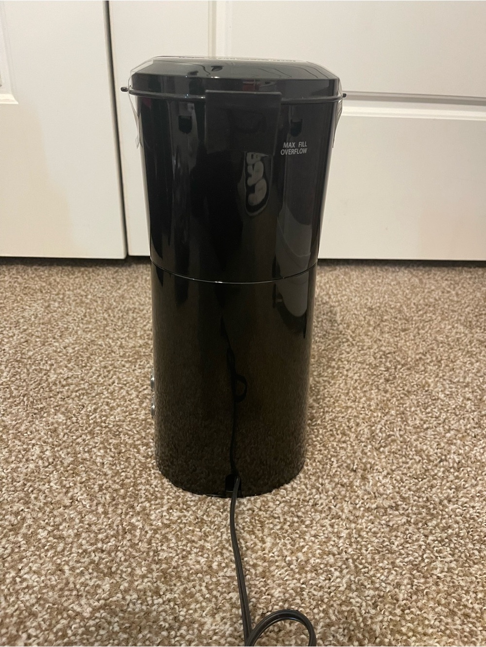 Mainstays Single-Serve Black Coffee Maker |14oz | Black - Picture 5 of 9
